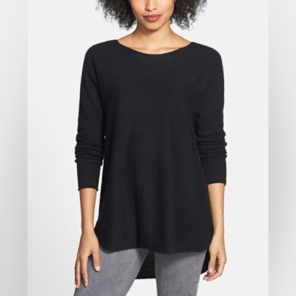 100% Cashmere high/low sweater by Halogen